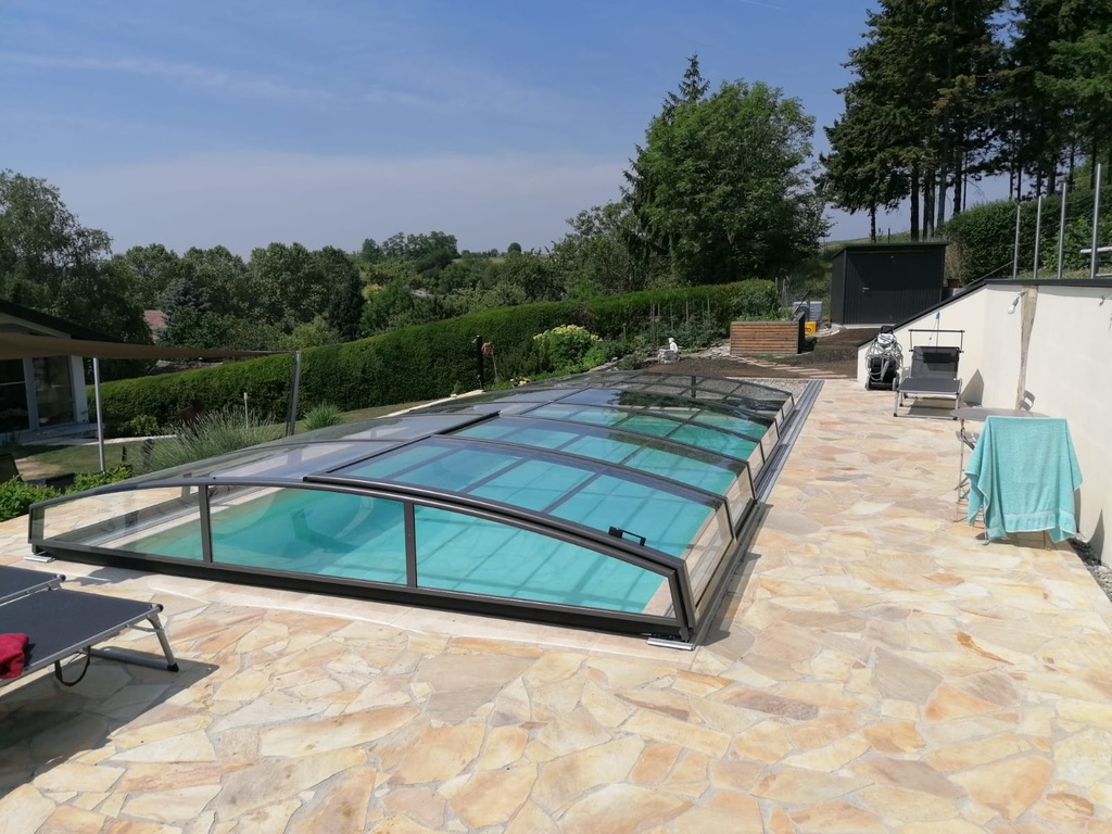 Poolüberdachung