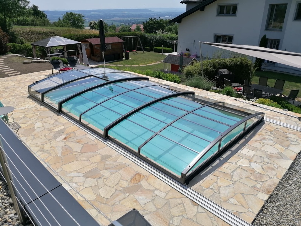 Poolüberdachung